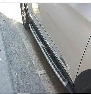 Бічні пороги Оригінальний дизайн V1 2 шт. Hyundai Tucson TL 2016-2021