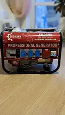 Генератор Erdmann 3-фазний 4,8 кВт бензиновий ER9500W, фото 3