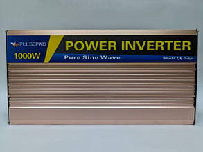 Інвертор + зарядний пристрій Pulsepad PSWCH-1000 12 V 1000 W PURE SINE WAVE
