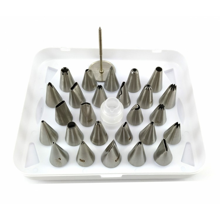 Насадки Кондитерські в Наборі (26 Шт.+ Перехідник+гвоздик) — Купити ...