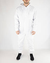 Комбінезон цілісний робочий з капюшоном EVA, білий