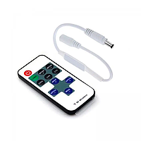 Димер одноканальний радіо з пультом напруга 12-24 вольт 6A 72Вт  PROLUM 401005