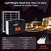 Ліхтар EP-351 Power Bank із сонячною панеллю + лампочки | Портативний зарядний пристрій | Повер банк, фото 3