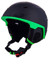 Шлем Blizzard Double uni 56-59 черный/зеленый 163345