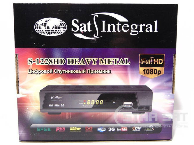 HD ресивер Sat-Integral S-1228 HD HEAVY METAL, цена 976 грн — Prom.ua ...