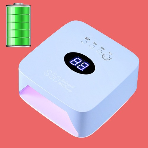 Лампа (Оригінал) для манікюра з акумулятором 9600 mAh, S50, 54w