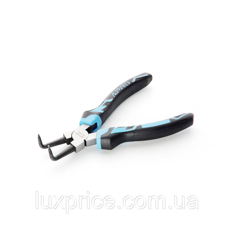 Знімач стопорних кілець вигнутий на стиск 175мм Puller APRO 310713   Luxprice