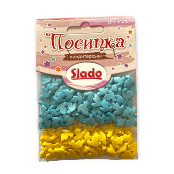 Посипка в стиках фігурна Патріотичні Голуби 20 г