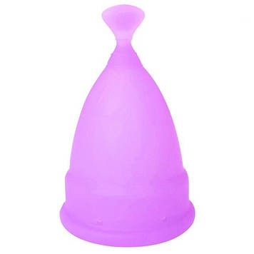 Менструальна чаша з пімпочкою медична силіконова Seuno L