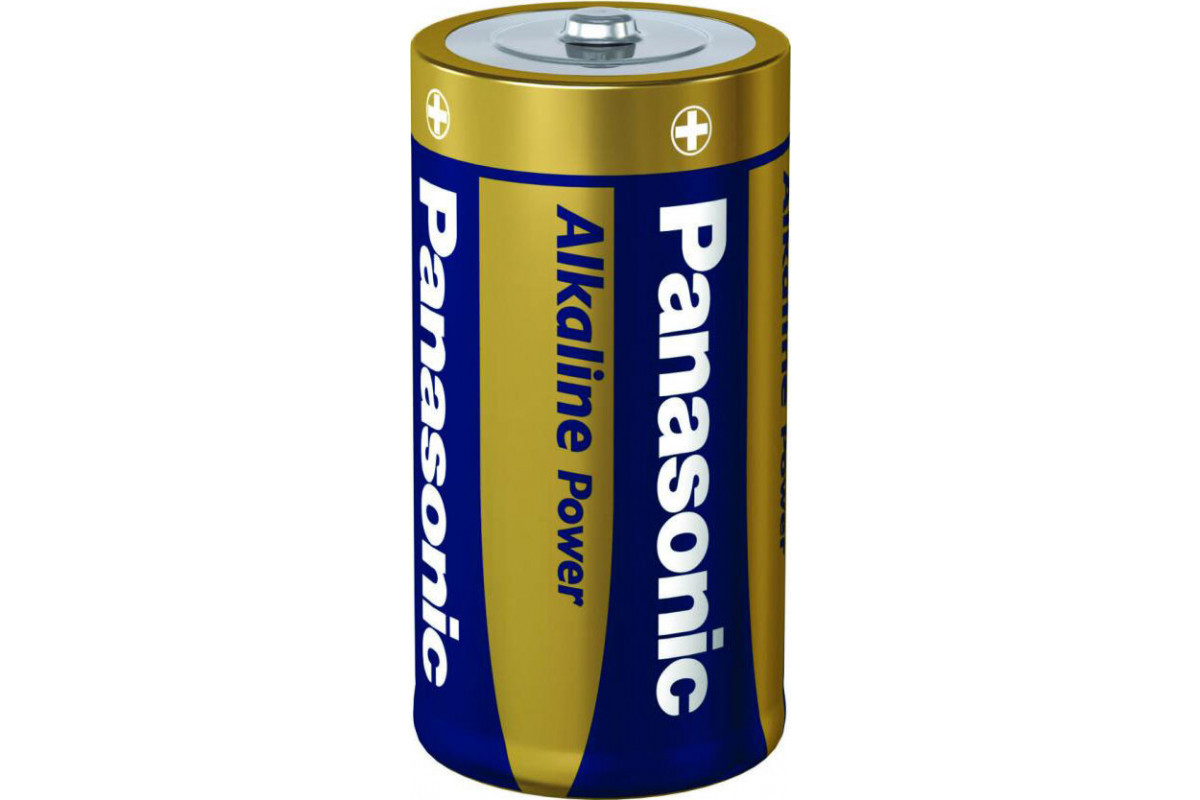 Батарейка C LR14 лужна PANASONIC Alkaline Power 1 шт. плівка, фото 1