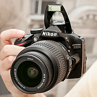 Дзеркальний Фотоапарат Nikon D3200 Kit - 24,2 Мп - Full HD - CMOS - Короб.Докум.- Ідеал !