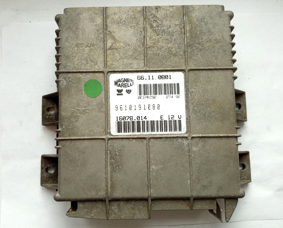 Електронний блок керування Peugeot 106 G6.11 0B01 / G6.110B01 / 9610191080