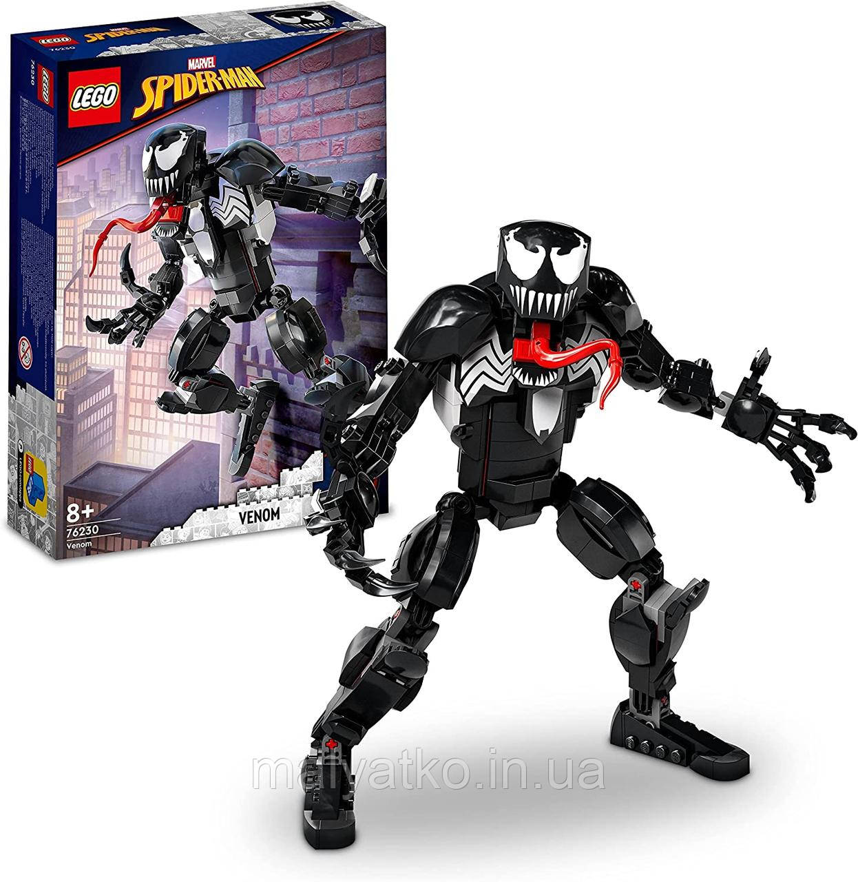 Лего LEGO Marvel Spider-Man Venom 76230 марвел супергерої фігурка людини павука веном