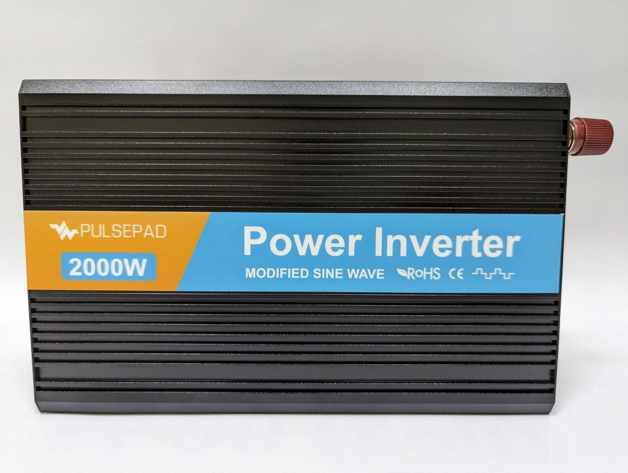 Інвертор   Pulsepad MSW-1500 12 V 2000 W MODIFIED SINE WAVE Максимальна потужність, Вт: 4000