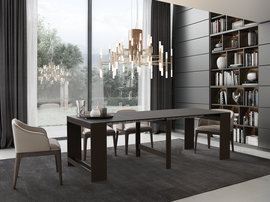 Обідній розсувний стіл для кухні Python ПІТОН 240х90х75 см колір на вибір, фото 1