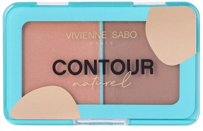 Палетка для скульптурирования лица VIVIENNE SABO CONTOUR NATUREL №04 (3700971375790) - фото 1 - id-p1757501940