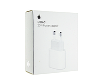 Зарядний пристрій 20W USB Power Adapter Apple Type C 20Вт 3A при 5V; 2А при 9V iPhone XS, iPhone 11, iPhone 12