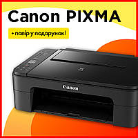 Принтер струйный Canon Pixma Цветной принтер сканер ксерокс 3 в 1 Кенон TS3150