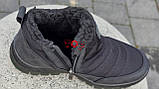 Черевики чоловічі зимові чорні дутіки Ботинки мужские зимние черные дутики (Код: М3091), фото 5