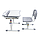 Дитяча парта зі стільчиком FunDesk Sorriso Grey, фото 5