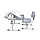 Дитяча парта зі стільчиком FunDesk Sorriso Grey, фото 6