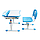 Парта для школяра для дому FunDesk Sorriso Blue, фото 6