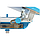 Парта для школяра для дому FunDesk Sorriso Blue, фото 10