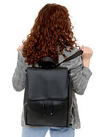 Женский рюкзак вместительный качественный черный38х28х18 см, рюкзачок красивый практичный стильный для девушек