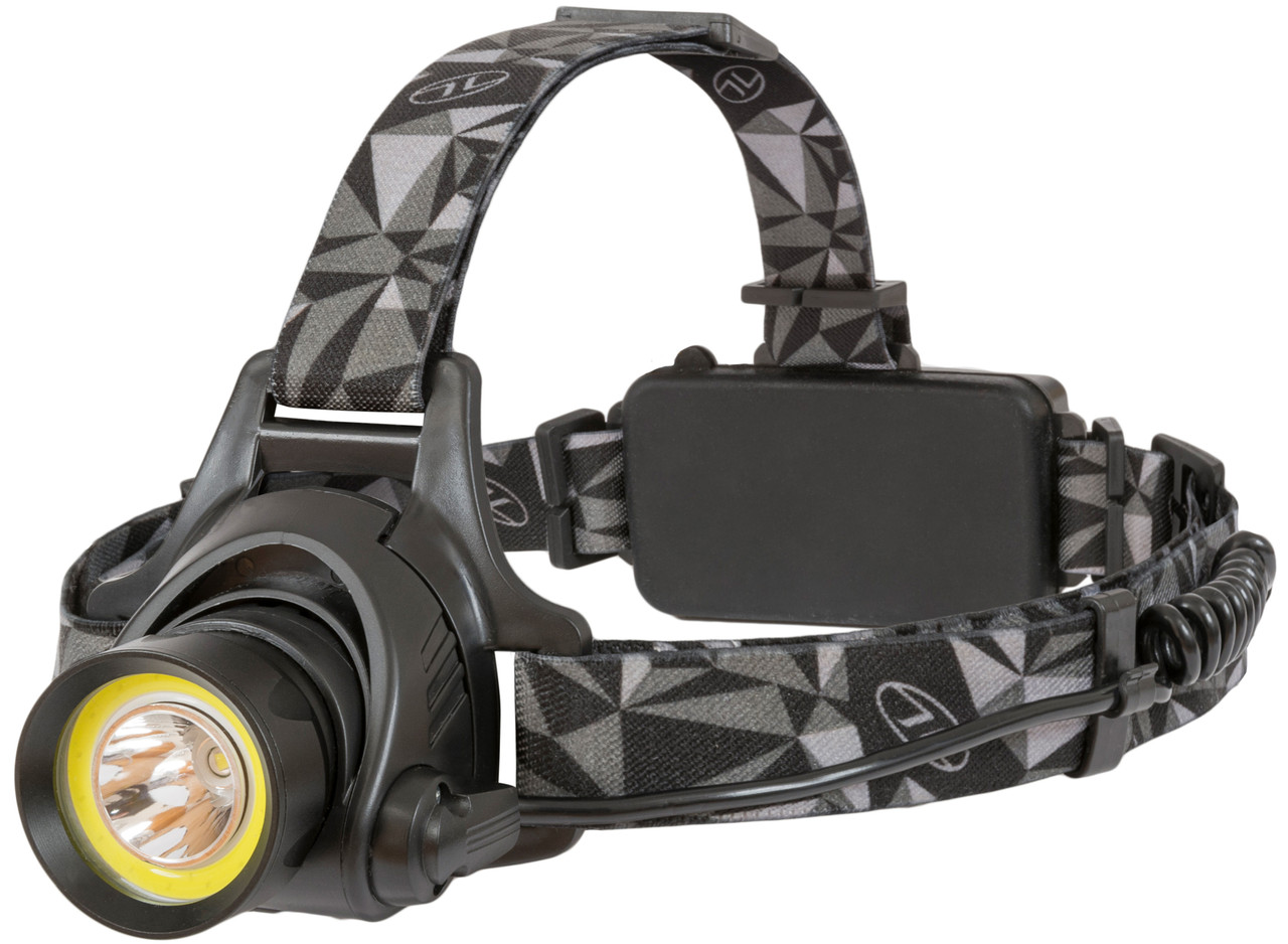 Ліхтар налобний Highlander Polaris 550 Rechargable Head Torch Black (TOR195), фото 1