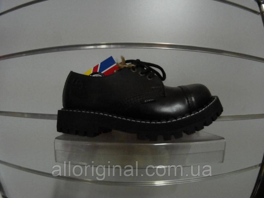 Туфлі STEEL 101/102O-BLK (шкіра, шкіра)
