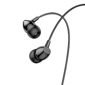 Навушники HOCO M94 universal earphones with microphone Black ly