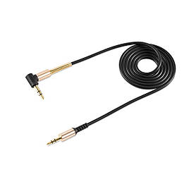 Аудіокабель HOCO UPA02 AUX Spring Audio cable Black ly