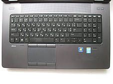 Ноутбук Б-клас HP ZBook 17 G2/ 17.3" 1920x1080/ i7-4810MQ/ 32GB RAM/ 480GB SSD+750GB HDD/ Quadro K3100M 4GB, фото 3