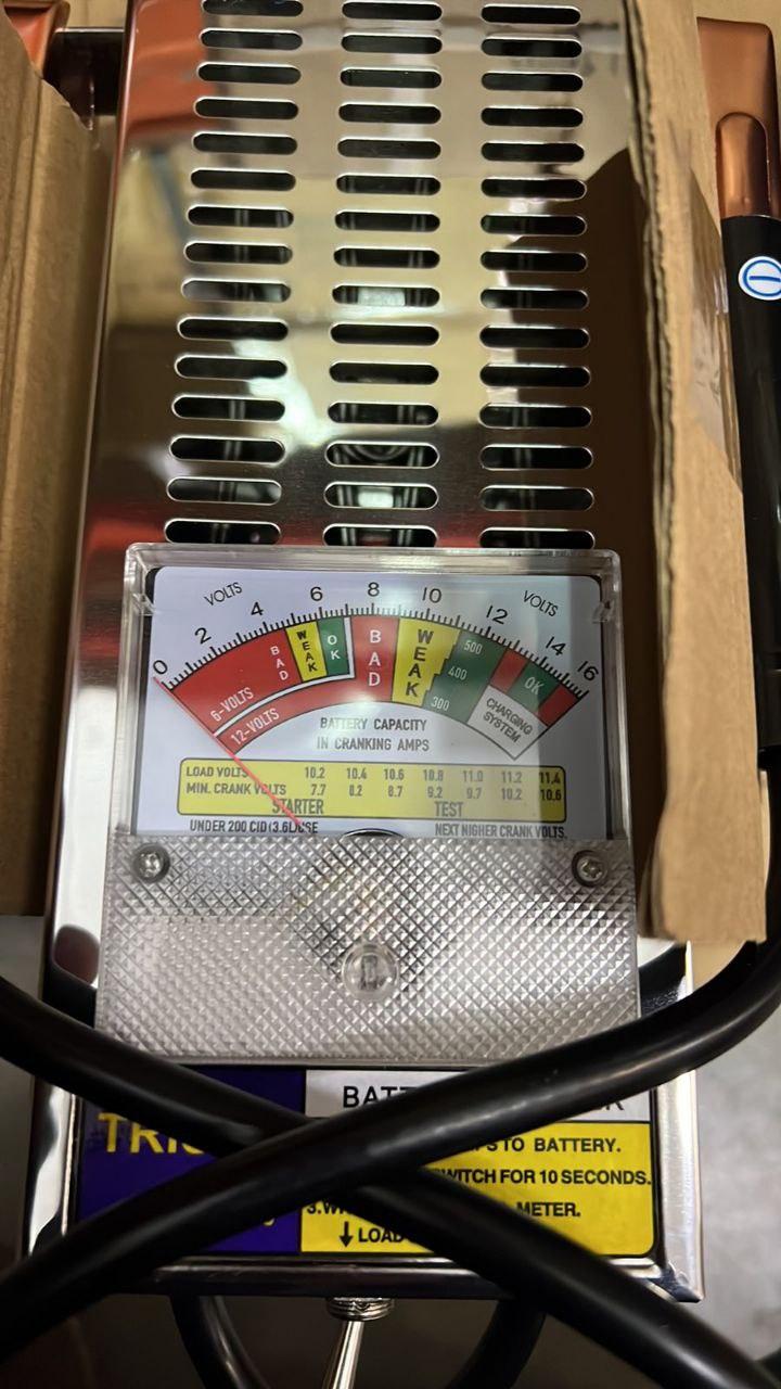 Тестер акумуляторних батарей (стрілочний) TRISCO R-510 (для акумулятора, для автомобіля)