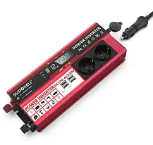 Інвертор, Sudokeji Power Inverter 4000W, 800 Вт. Перетворювач напруги потужністю до 800 Вт, фото 5