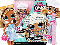 Лялька ЛОЛ Принцеса Люкс Оригінал LOL Surprise OMG Trendsetter Fashion Doll