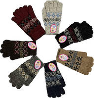 Зимние женские перчатки Ангора Magic gloves 5860