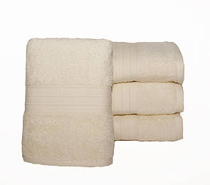 Махровий рушник 50 см х 90 см склад: 100% бавовна Турецький, щільність 500 г/м2 Polosa блакитне Молочне