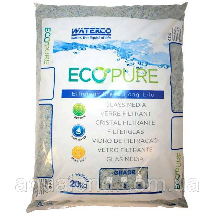 Скляний пісок для басейну EcoPure Англія 0,5-1,0 (20 кг)