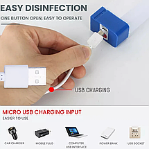 Світодіодна лампа з акумулятором на USB T530 52 см, фото 5