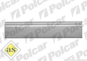 Ремчасть задній розпашної двері (Л=П, висота 150мм.) Fiat Ducato, Citroen C25/Peugeot J5 '81-93 (4cars)
