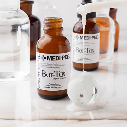Мультипептидна антивікова сироватка Medi-peel Bor-Tox Peptide Ampoule, 30 мл, фото 3