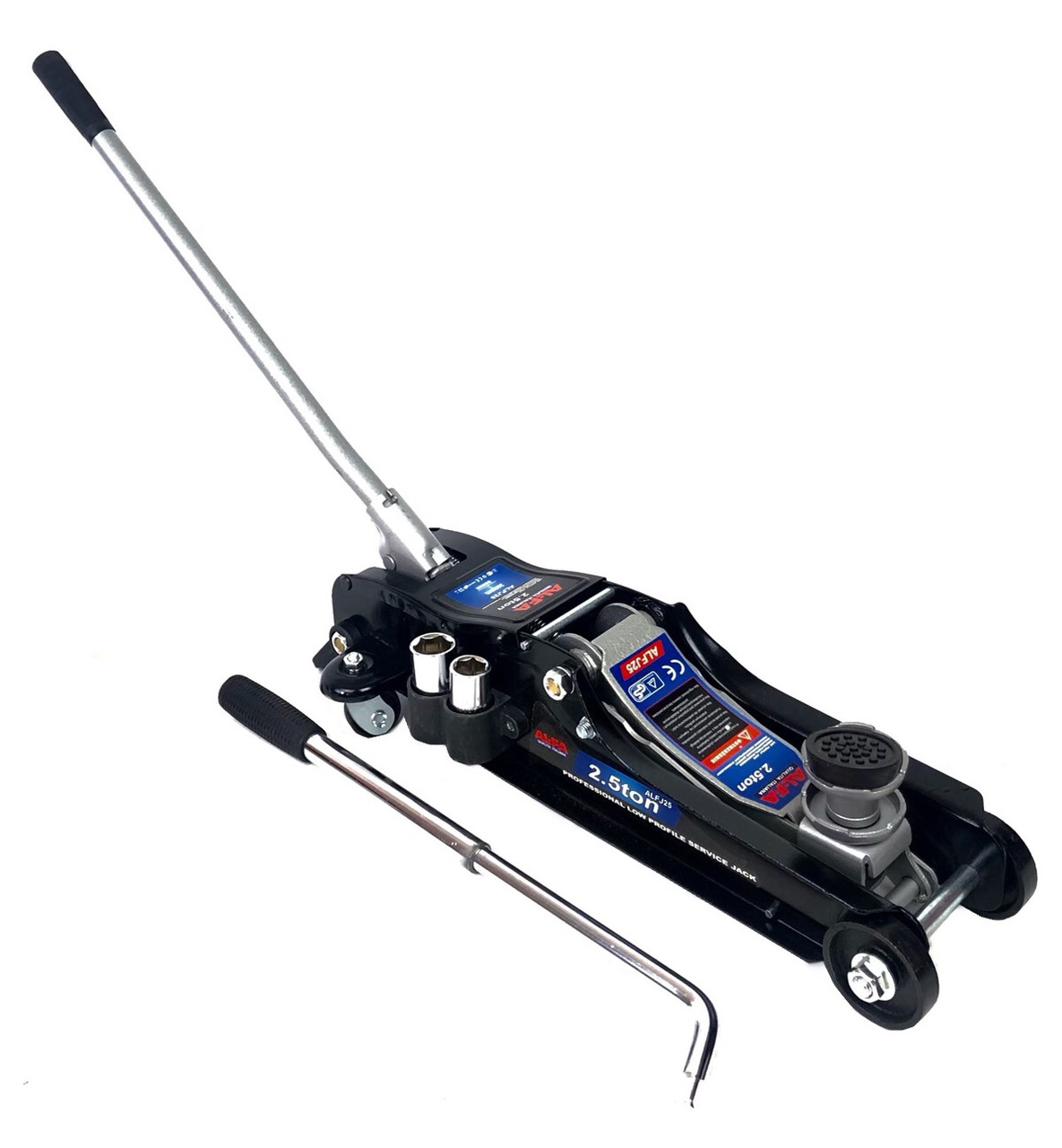 Домкрат підкатний AL-FA 2.5 т (ALFJ25), фото 1