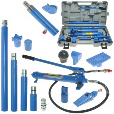 Комплект гідравлічних розпірок 10 т AL-FA ALHS-10TP, фото 1