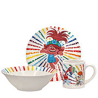 Дитячий набір посуду "Троллі" ТО-28