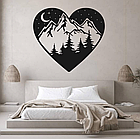 Декоративне настінне Панно «Серце» Декор на стіну, фото 3