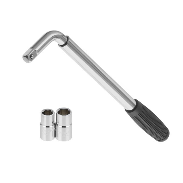 Ключ балонний телескопічний 17/19, 21/23 мм INTERTOOL HT-1605, фото 1