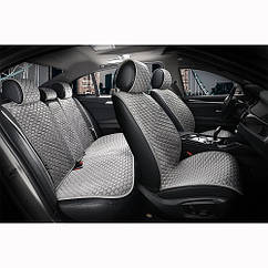 Накидки на автомобільні сидіння Palermo комплект сірі Elegant (EL 700 103)