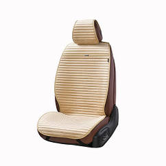 Накидки на автомобільні сидіння NAPOLI передні 2шт, бежеві Elegant (EL 700 214)