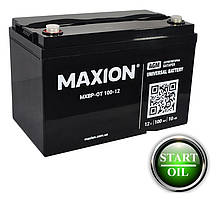 Акумулятор MAXION 12-100 12V-100ah AGM мультигель